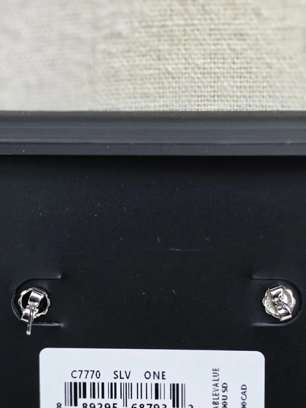COACH Signature Enamel Huggie Earrings - Picture 5 of 6